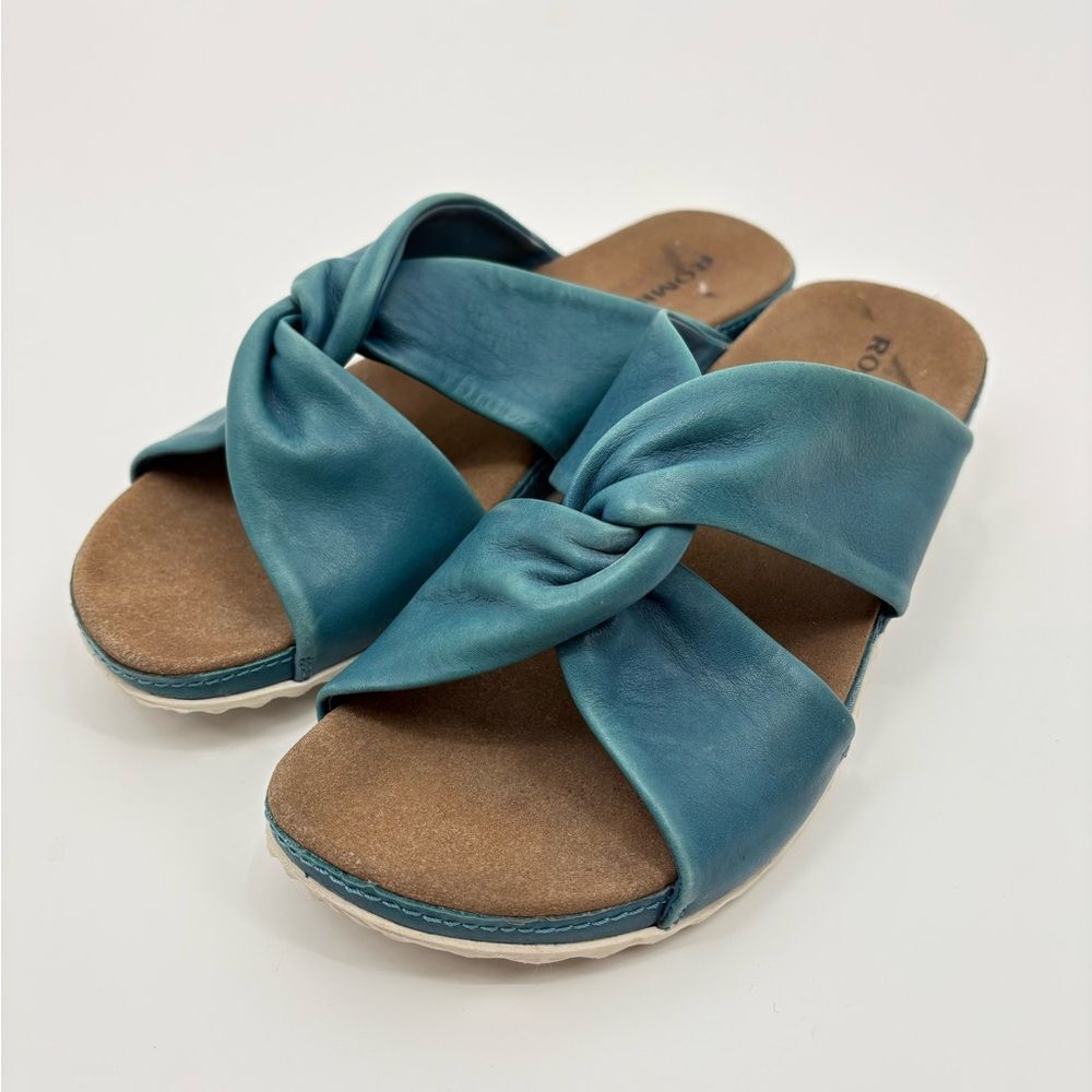 Romika Florenz Women's Flatform Sandals in blue